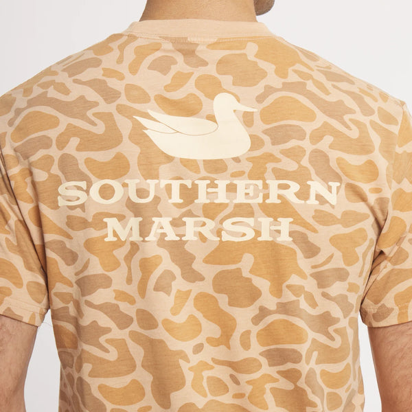 SEAWASH™ Originals Tee - Trademark Duck - Camo Camel