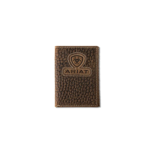 Ariat Trifold Inlay Patch - Brown