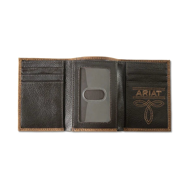 Ariat Trifold Inlay Patch - Brown