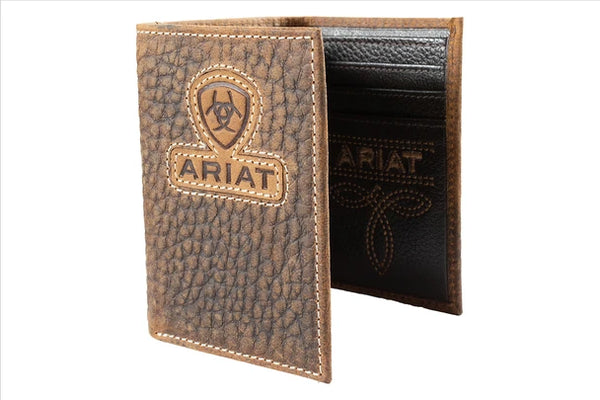 Ariat Trifold Inlay Patch - Brown