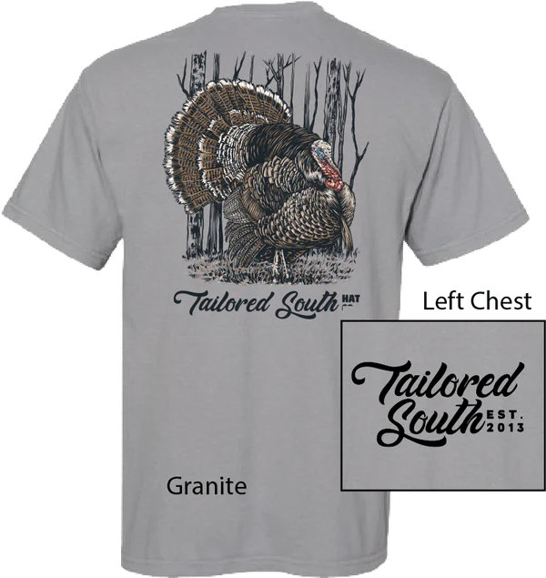 Turkey Tee - Granite