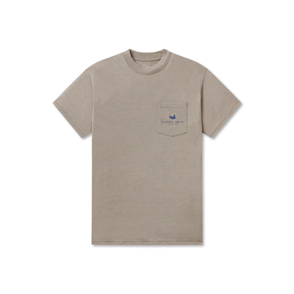 SEAWASH™ Tee - Shrimp Boil- Burnt Taupe
