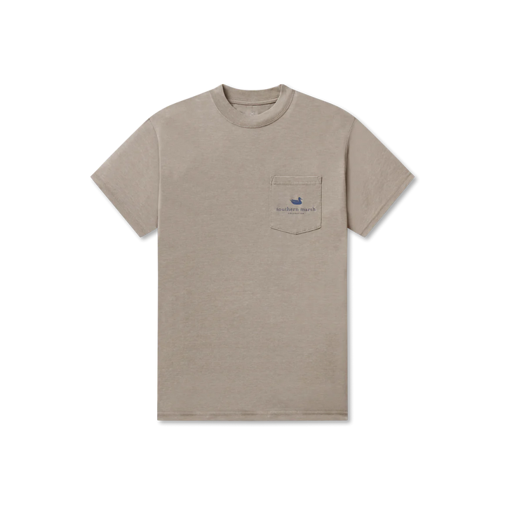 SEAWASH™ Tee - Shrimp Boil- Burnt Taupe