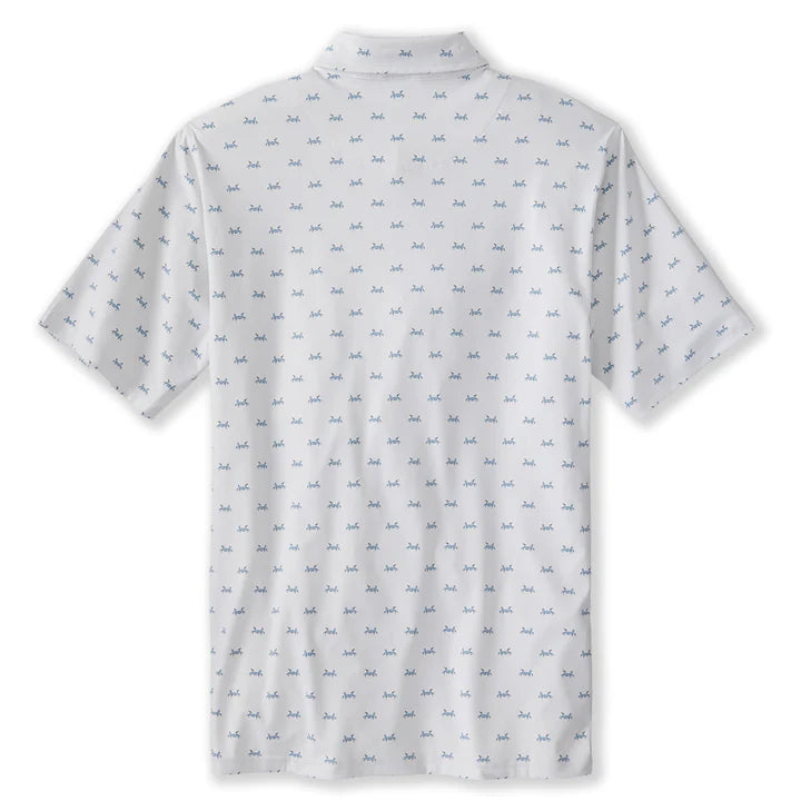 TSG Topper Polo - Ivory Crab Grass
