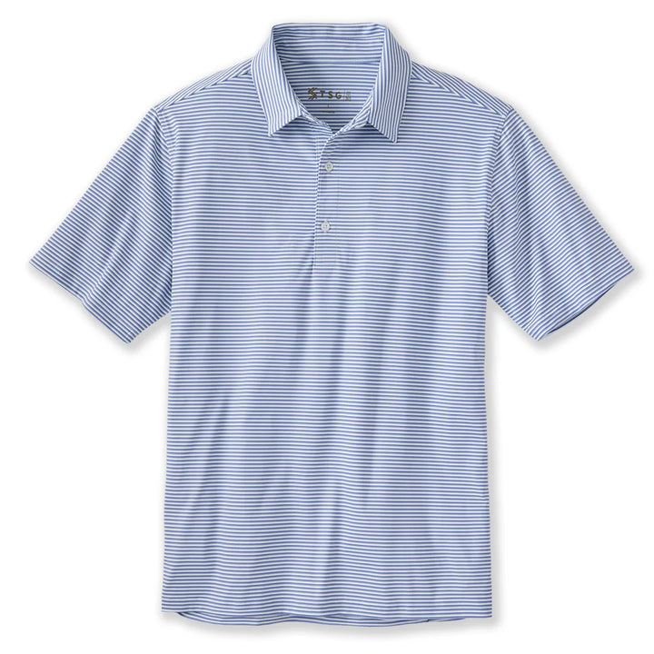 TSG Topper Polo - Navy Reel Stripe