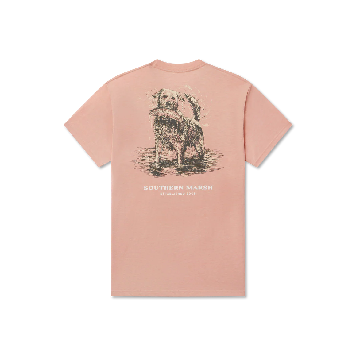 SEAWASH™ Tee - Shake & Release - Salmon