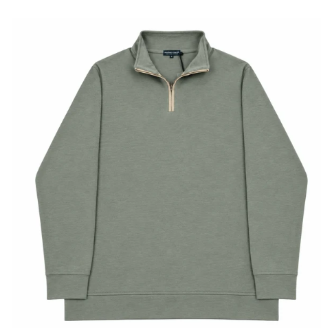 MarshLUX Augusta Quarterzip - Dark Olive