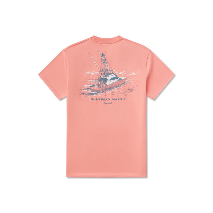 SEAWASH™ Tee - Offshore Cruisin - Coral