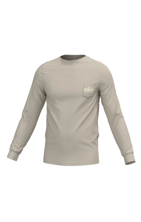 Youth Vintage Tee Long Sleeve Pocket Tee - Sandstone