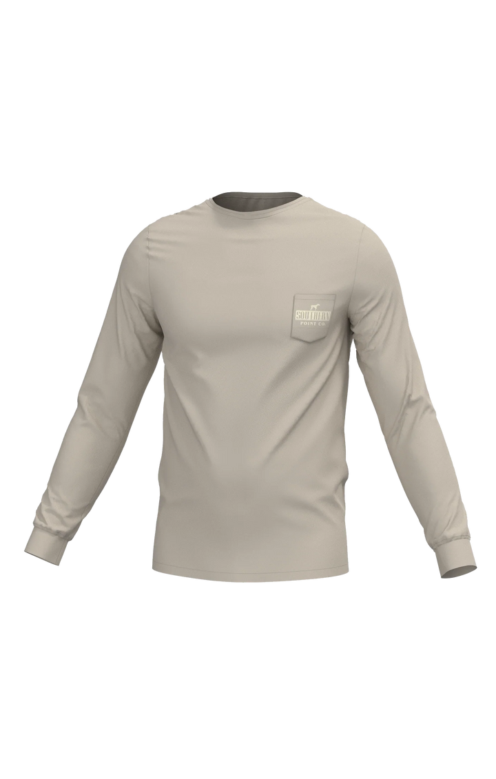 Youth Vintage Tee Long Sleeve Pocket Tee - Sandstone