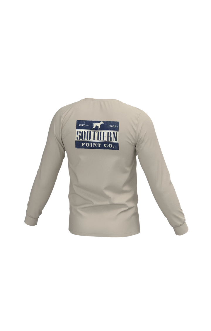 Youth Vintage Tee Long Sleeve Pocket Tee - Sandstone