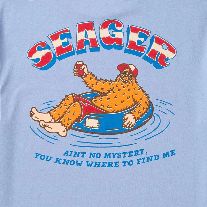 Tubular Tee - Faded Denim