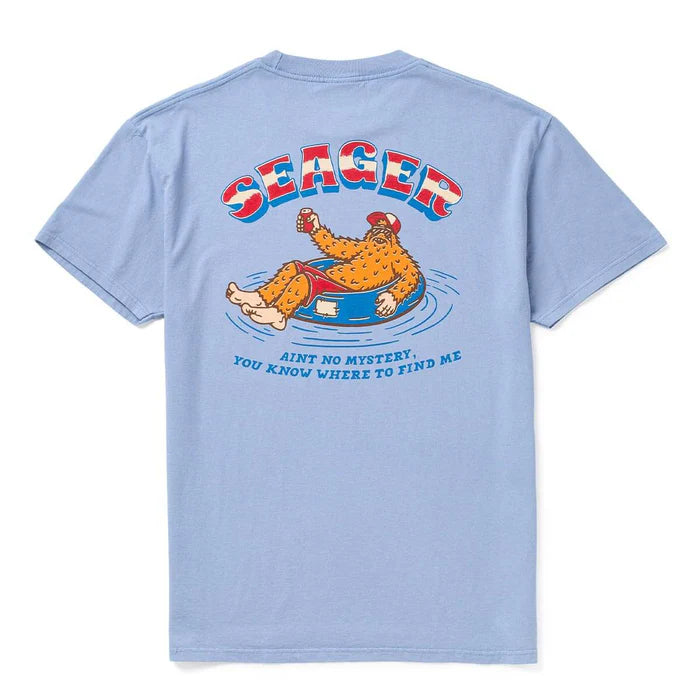 Tubular Tee - Faded Denim