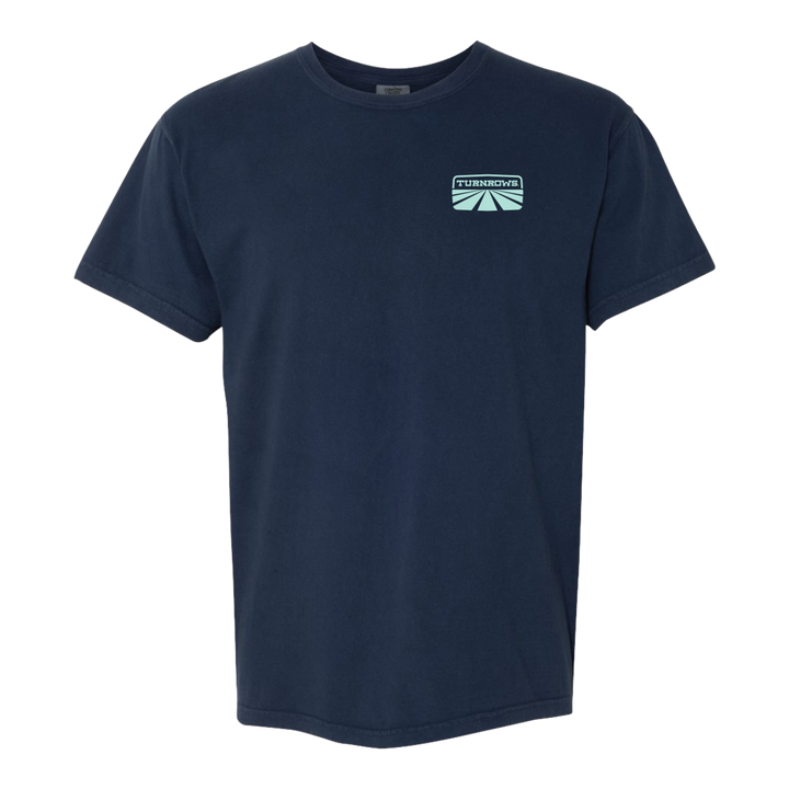 Counting Acres Pocket Tee - Navy