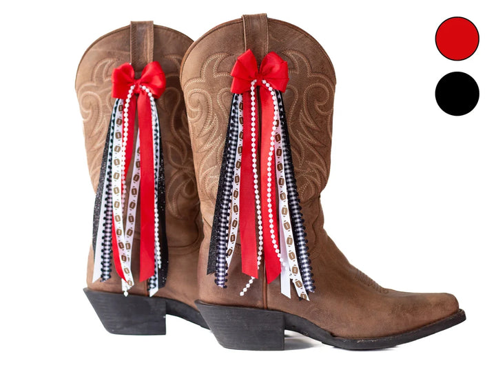 Game Day Boot Ties – Georgia