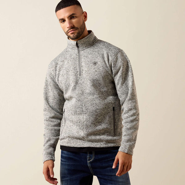 Caldwell 1/4 Zip Sweater - NULLA HEATHER