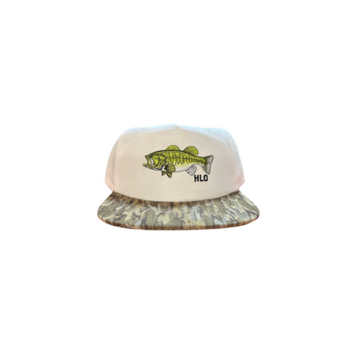 Bucket Mouth Snapback - Vanilla/Swamp