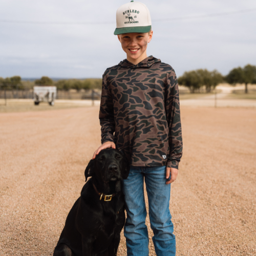Youth Performance Hoodie - Bendita Camo