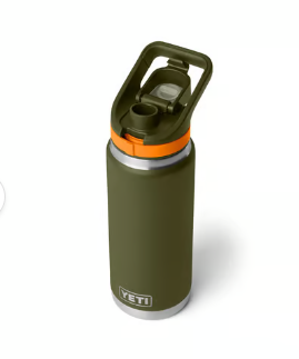 Rambler® 26 oz Water Bottle  w/ Flip Chug Cap - Olive & King Crab