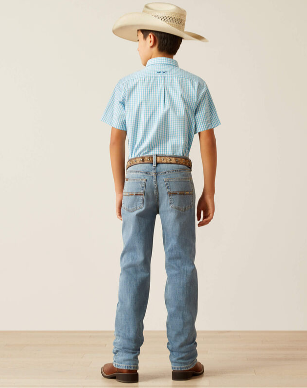 B4 Relaxed Jones Boot Cut Jeans