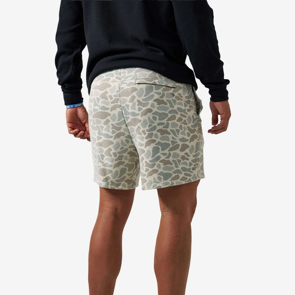 Vintage Washed Shorts- Classic Deer Camo