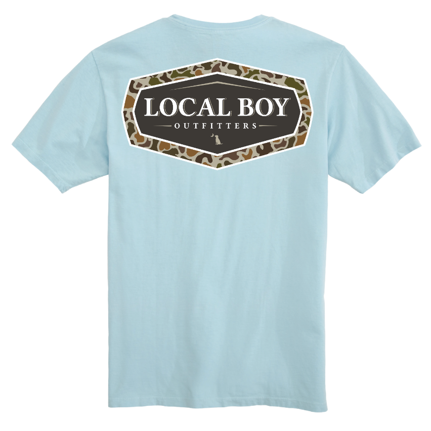 Vintage Emblem Tee - Chambray