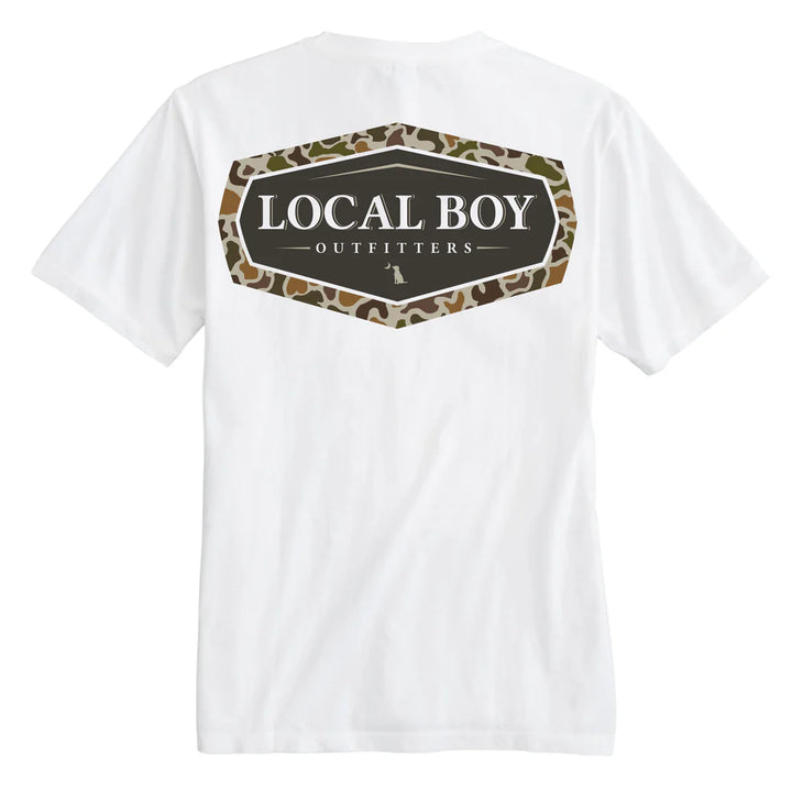 Vintage Emblem Tee - White