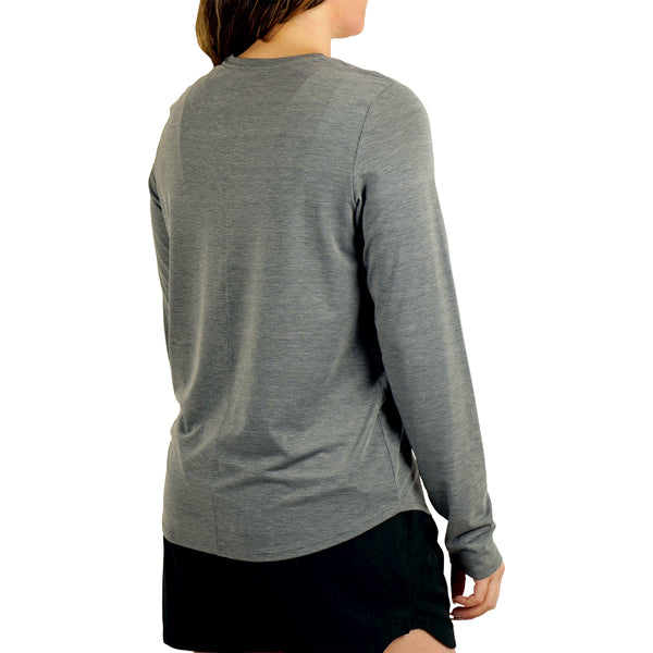 Ocean Bound UPF Long Sleeve - Charcoal Heather