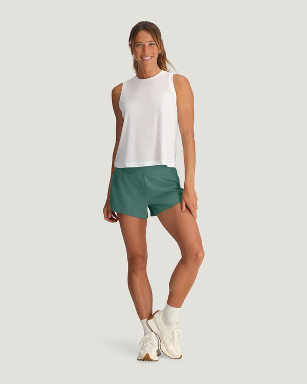 Women's Bamboo-Lined Active Breeze Short – 3" - Sea Pine