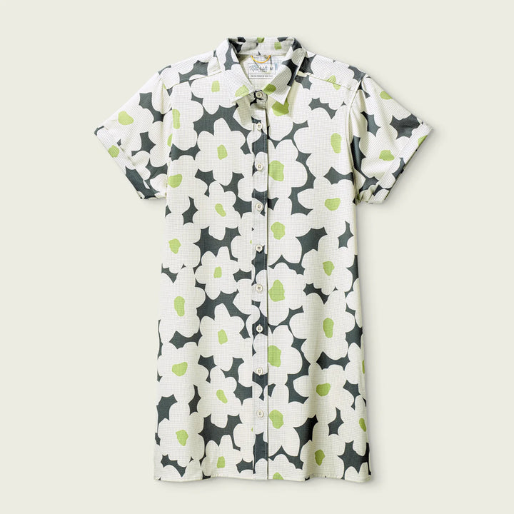 BreezeWeave Dress - Castle Wall