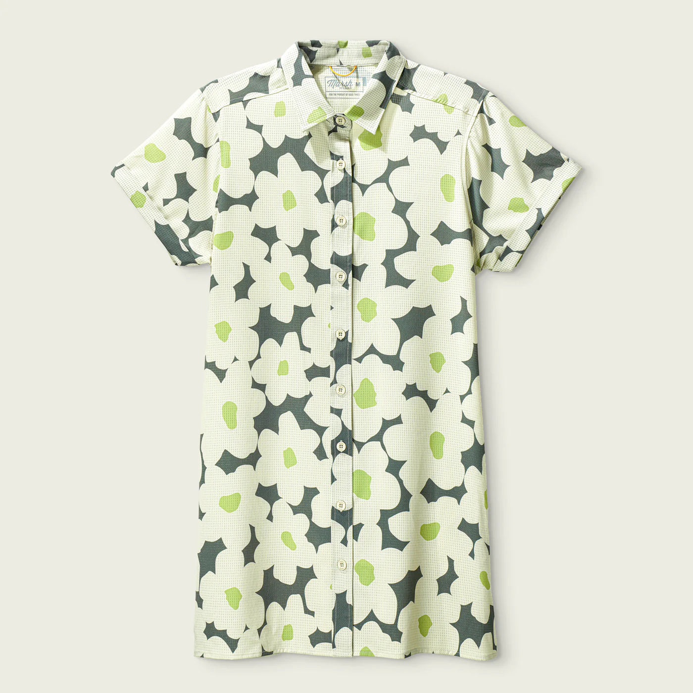 BreezeWeave Dress - Castle Wall