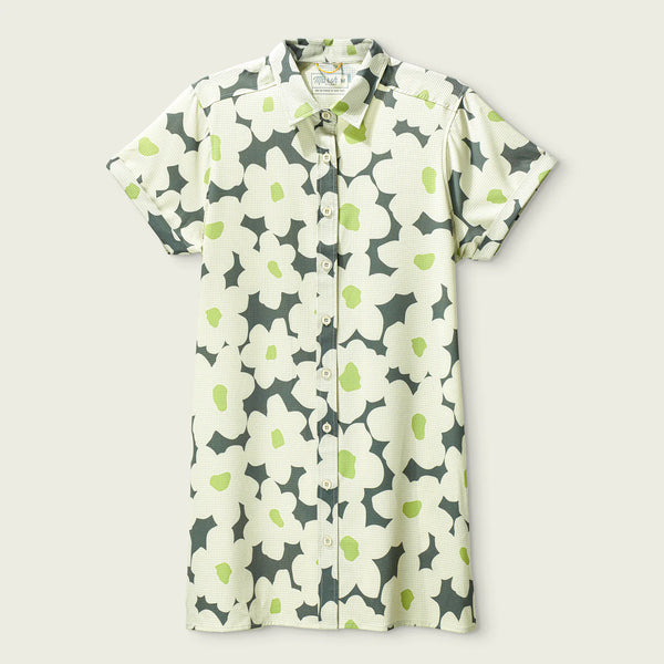 BreezeWeave Dress - Castle Wall