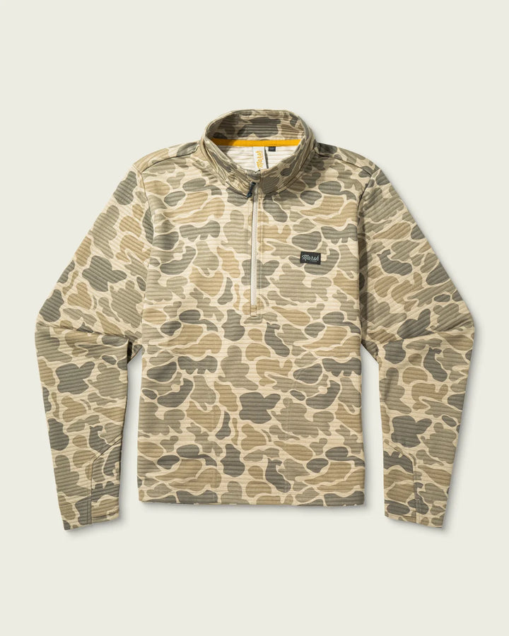 Women's Sullivan Hagood 1/4 Zip - Khaki Mallard Camo