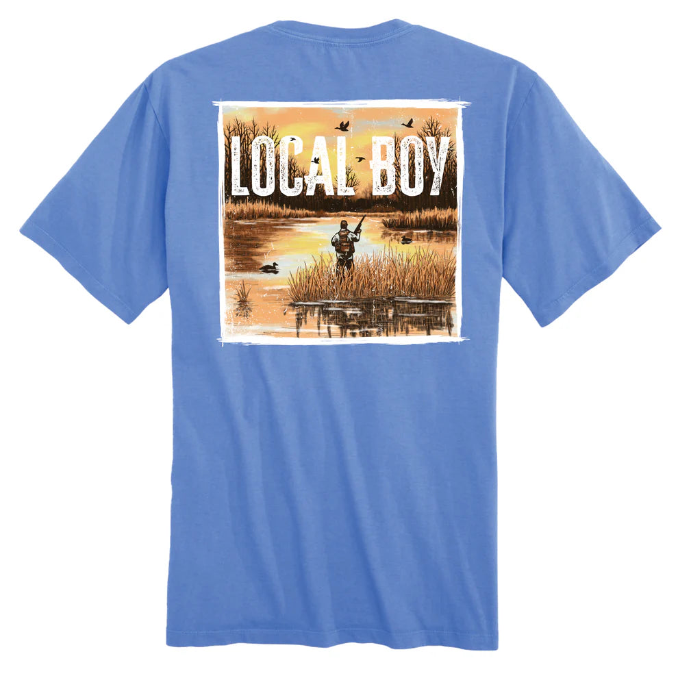 Waterfowl Watch Tee - Marina