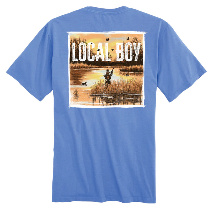 Waterfowl Watch Tee - Marina