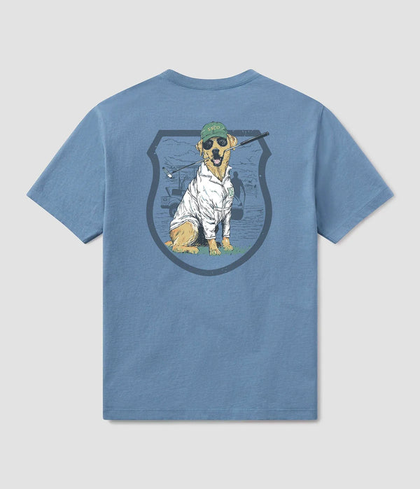 Whos Your Caddy Tee - Nautical Blue