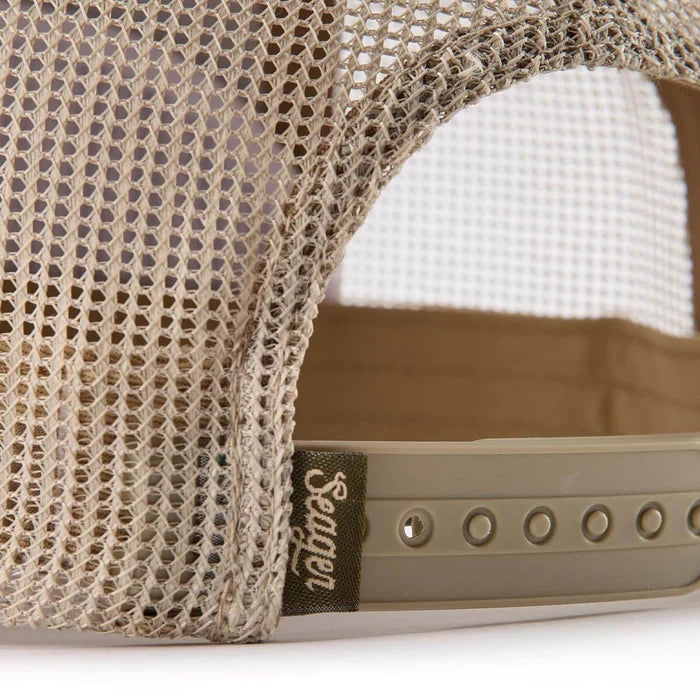 Wilson Wax Snapback- Tan/Green