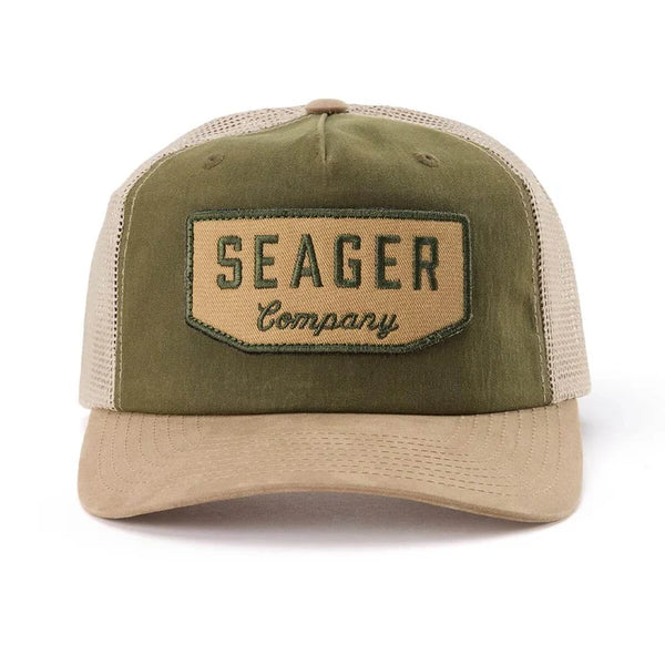 Wilson Wax Snapback- Tan/Green