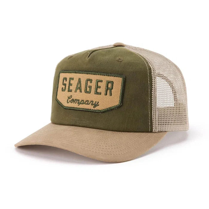 Wilson Wax Snapback- Tan/Green