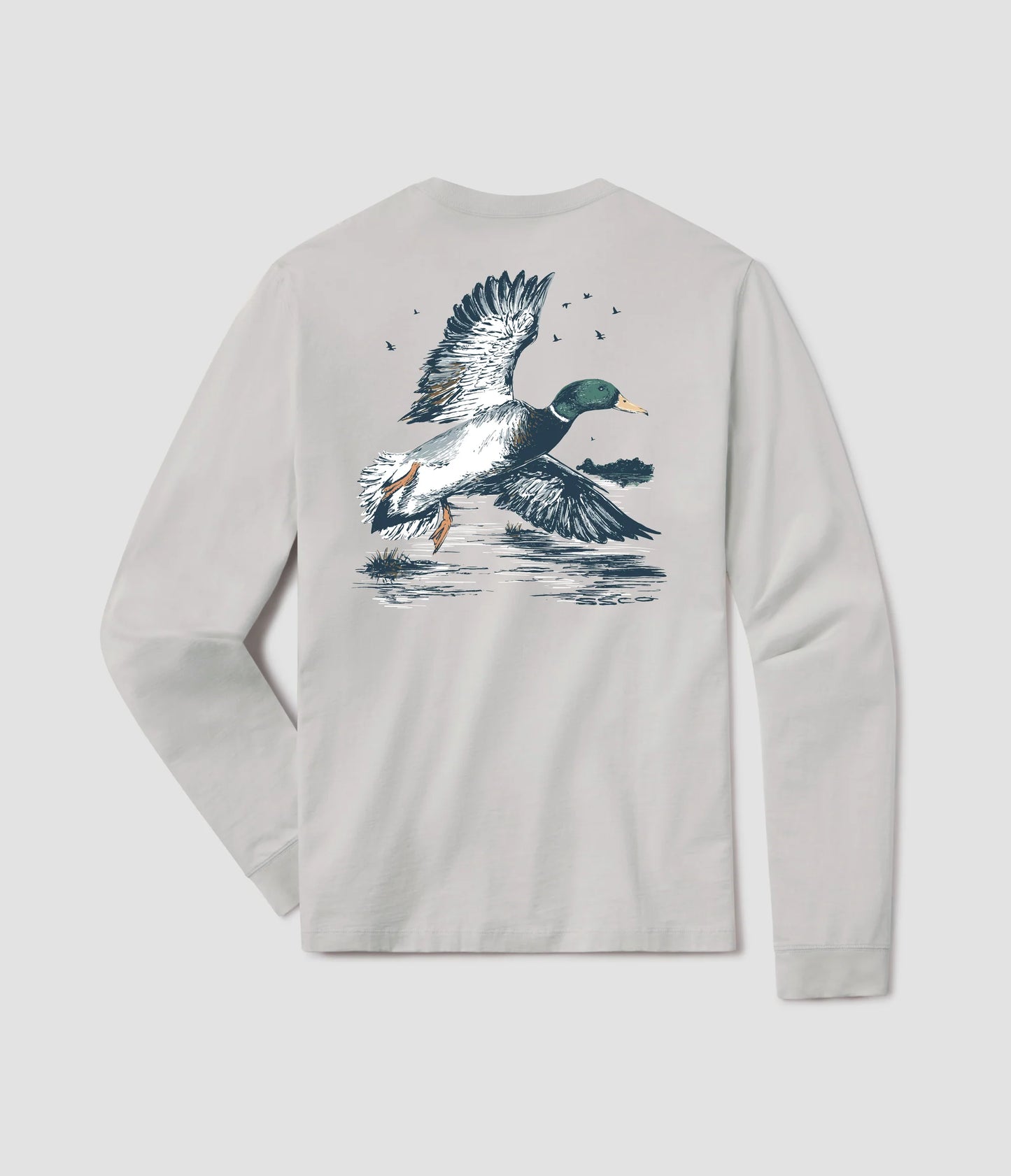Winged Pursuit Tee - Oyster