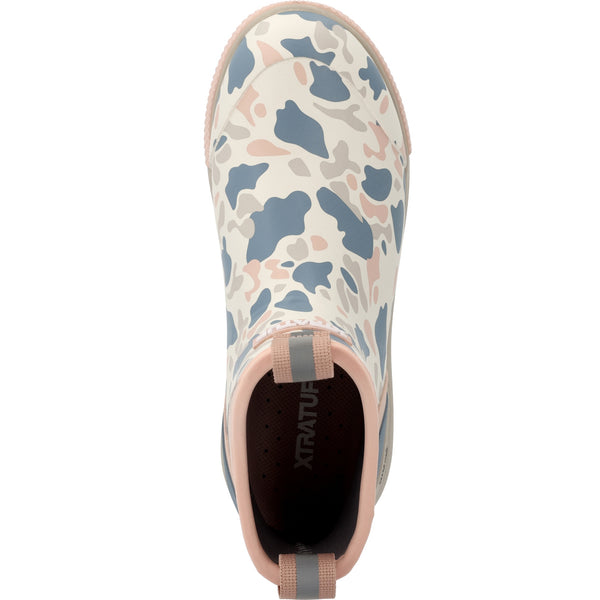 Women's 6 in Ankle Deck Boot Sport - Ivory Duck Camo