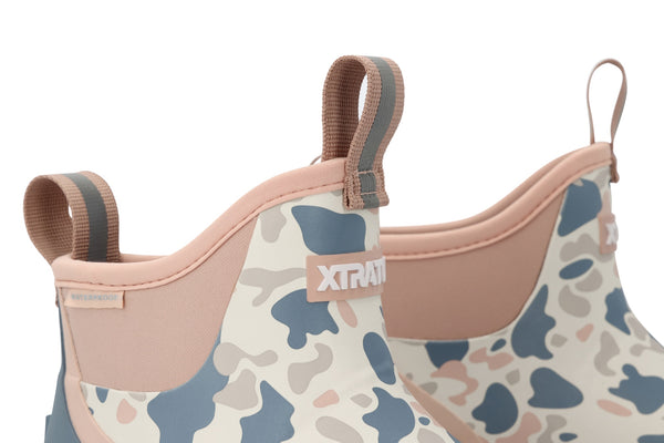 Women's 6 in Ankle Deck Boot Sport - Ivory Duck Camo
