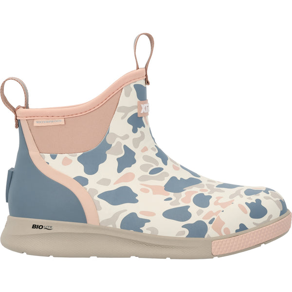 Women's 6 in Ankle Deck Boot Sport - Ivory Duck Camo