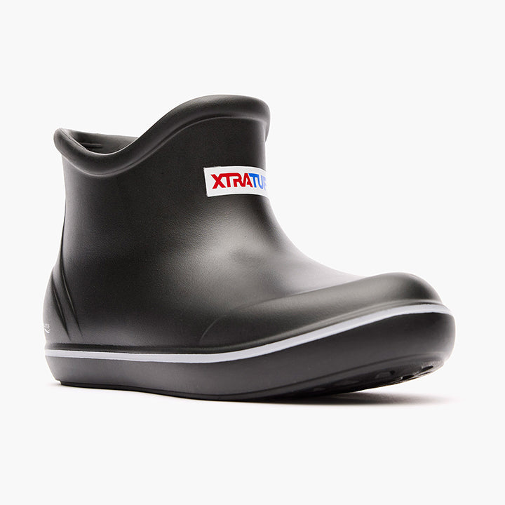 TUFS Little KIDS Ankle Deck Boot in Black
