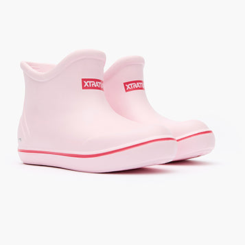 TUFS Youth Ankle Deck Boot - Pink