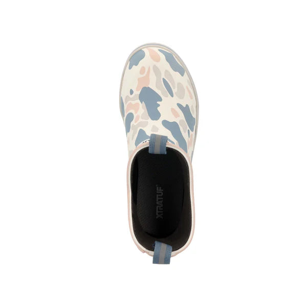 Kid's Ankle Deck Boot - Ivory Duck Camo