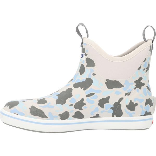 Men's 6 in Ankle Deck Boot - Duck Camo Ice