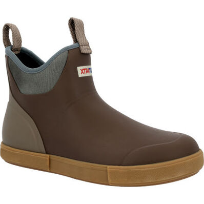 Vintage 6" Ankle Deck Boot - Brown