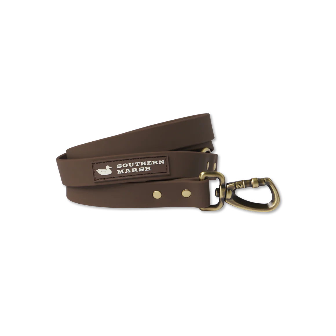 Mason Waterproof Dog Leash - Dark Brown