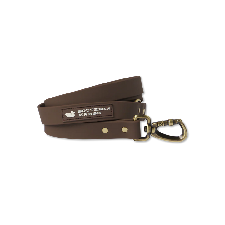 Mason Waterproof Dog Leash - Dark Brown